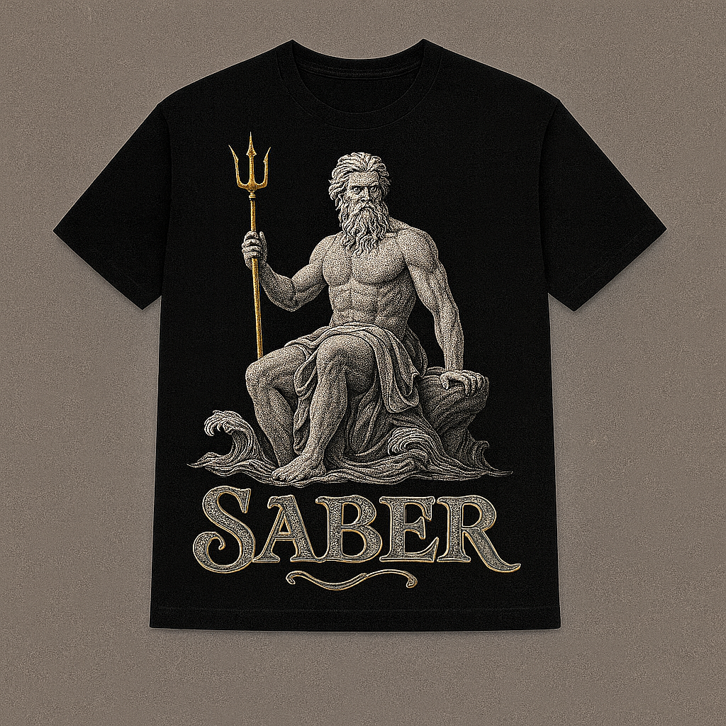 Saber Poseidon Tee